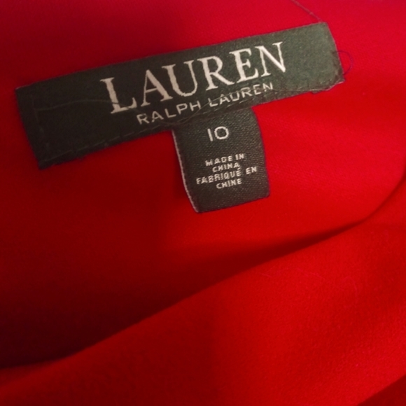 Off-Shoulder Red Evening Gown - Picture 4 of 16